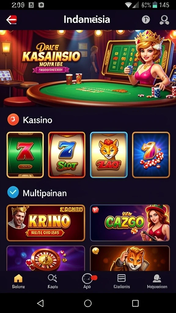 Screenshot menampilkan karakter utama dalam aksi penuh.