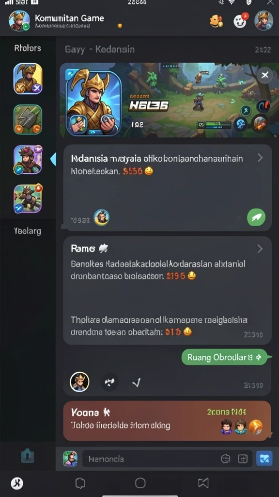 Beragam pilihan permainan yang bisa dinikmati.
