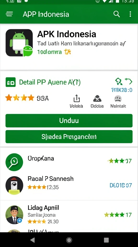 Tampilan antarmuka yang ramah pengguna dan menarik.