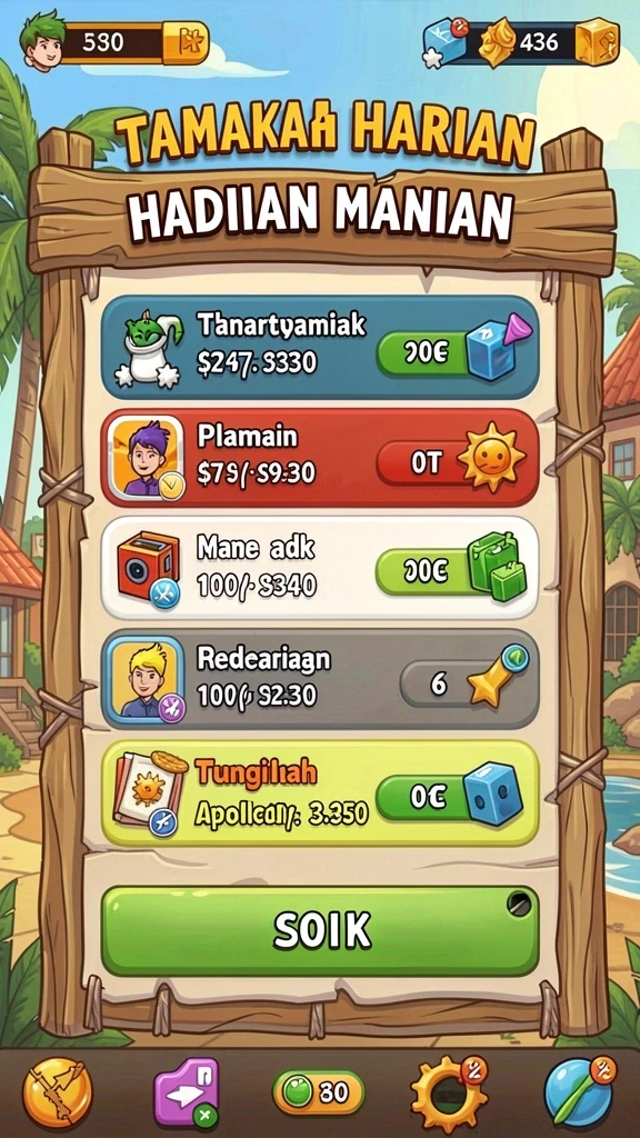 Event dengan hadiah menarik setiap bulannya.