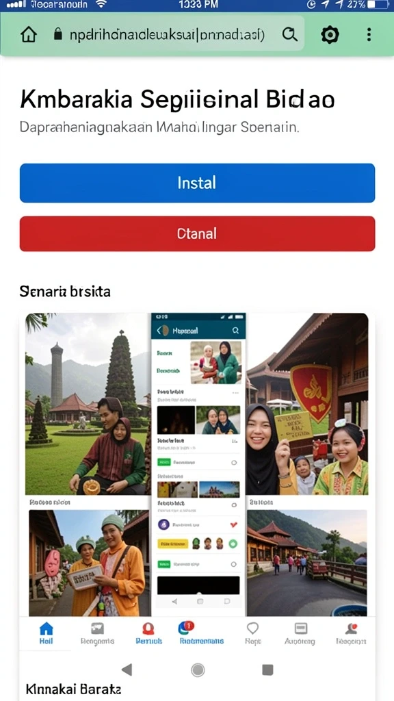 Tampilan antarmuka utama game CRS99 yang menarik.