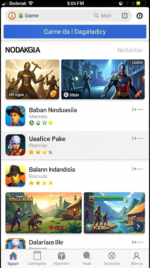 Tampilan antarmuka yang menarik dan mudah digunakan.