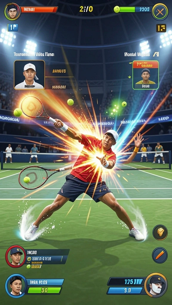 Visual menakjubkan dari dunia game yang luas.