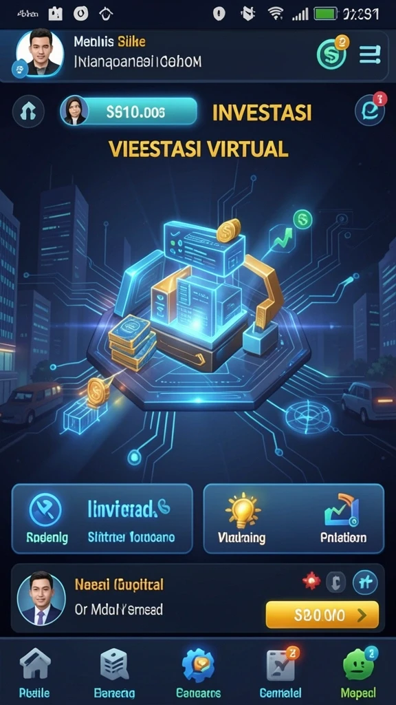 Tampilan antarmuka yang user-friendly dan menarik.