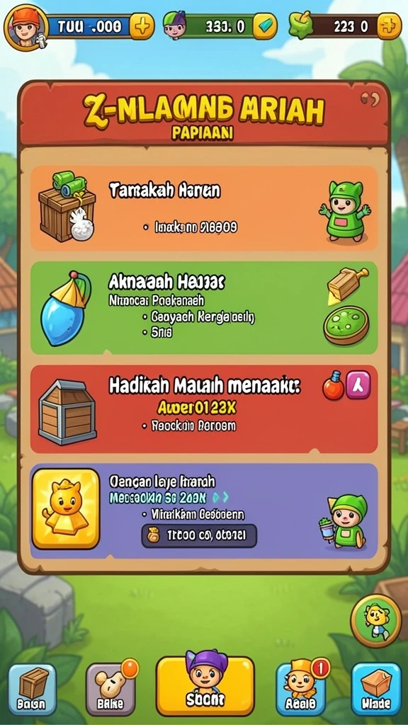 Tampilan antarmuka yang user-friendly dan menarik.