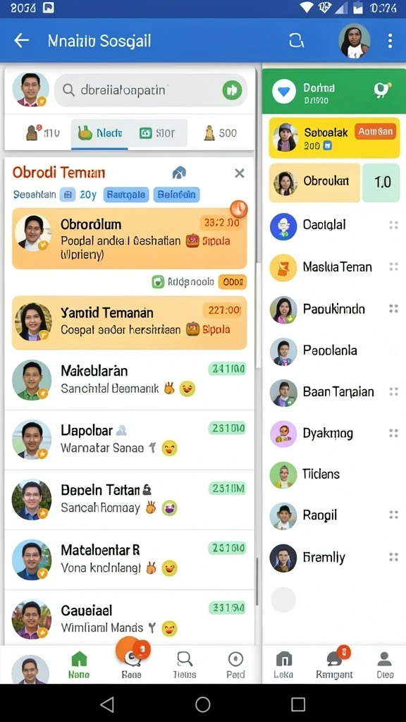 Interaksi multiplayer yang seru dan dinamis.