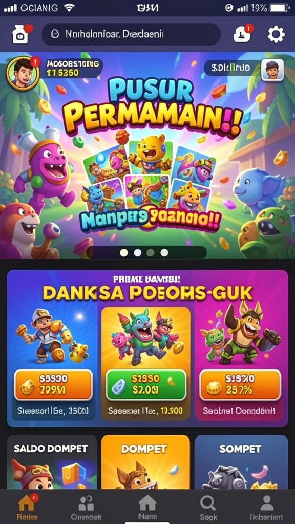 Berbagai pilihan tema slot yang seru dan unik.