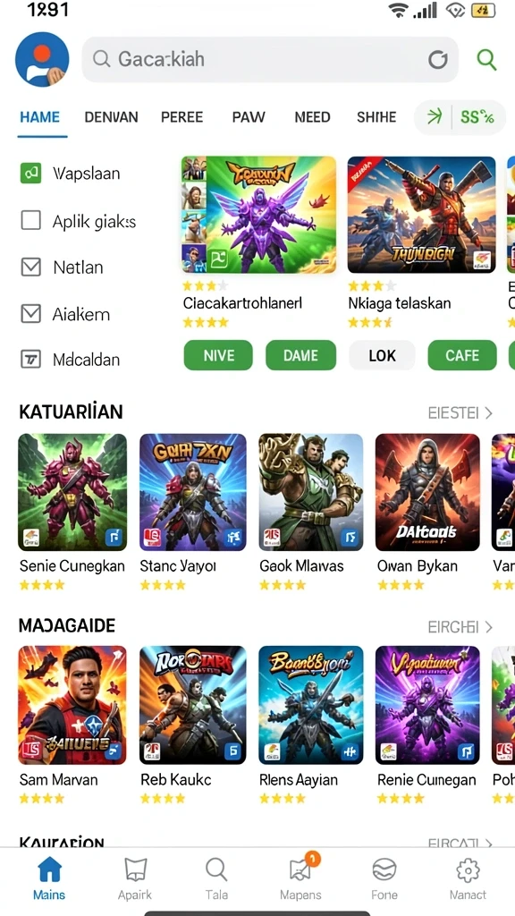 Karakter-karakter unik yang siap menemani petualangan Anda.