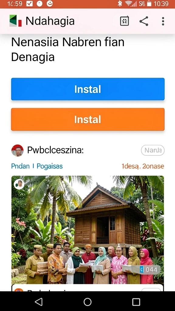 Aksi seru dengan grafis memukau dalam permainan.