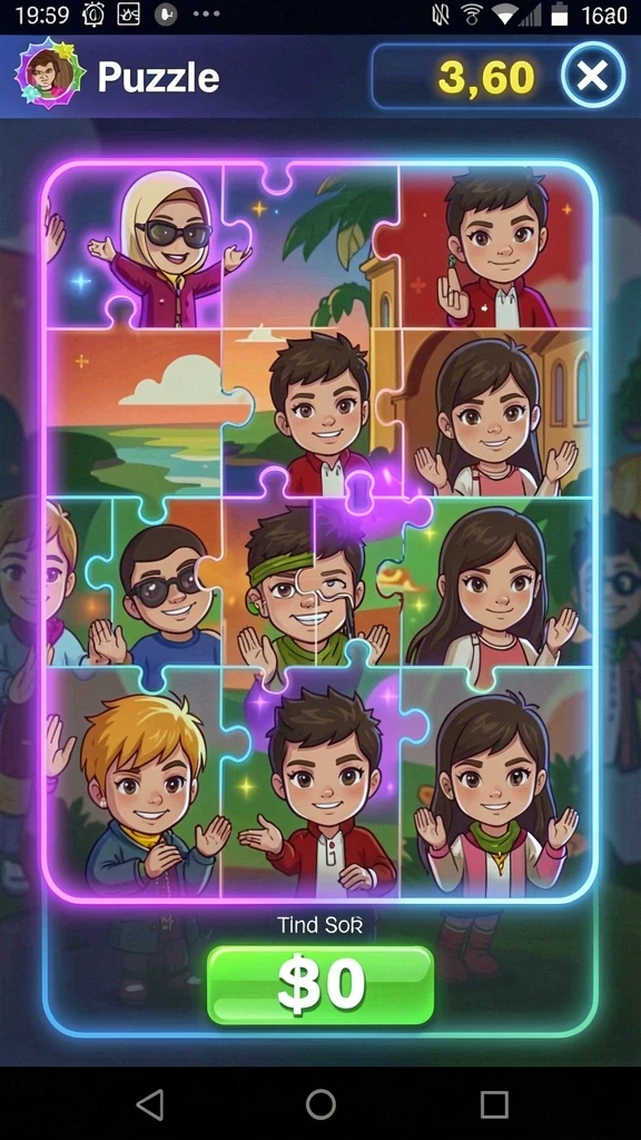 Tangkapan layar dari mode multiplayer yang seru.