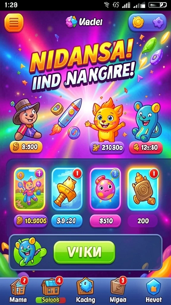 Screenshot menunjukkan mode permainan multiplayer.