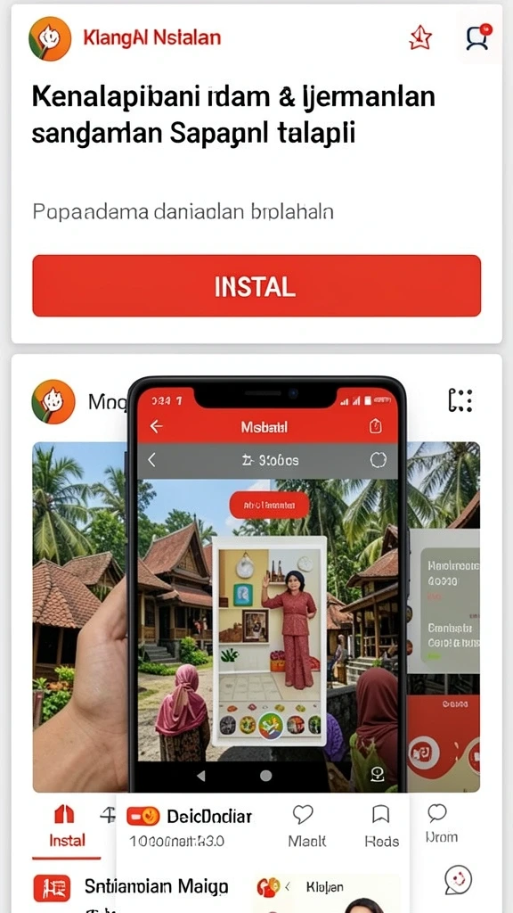 Mode kompetisi online yang seru.