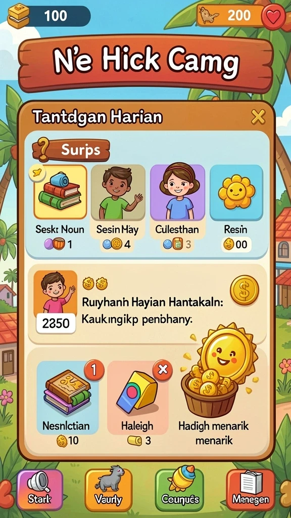 Tampilan antarmuka yang ramah pengguna.