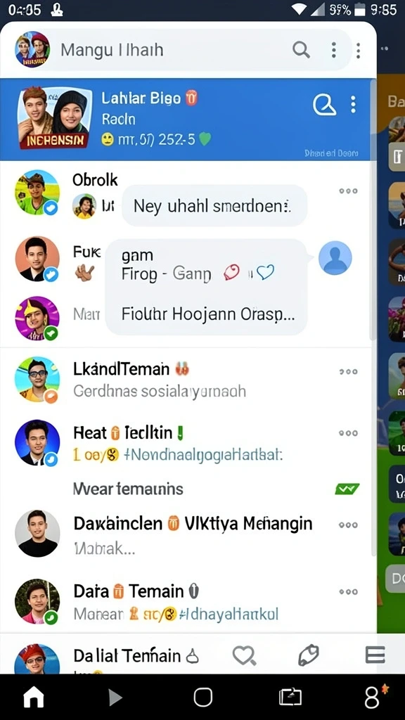 Tampilan antarmuka yang intuitif memudahkan navigasi.