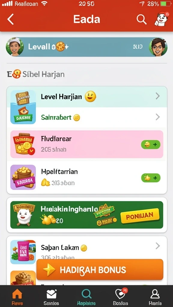 Screenshot menunjukkan karakter utama dalam aksi melawan musuh.