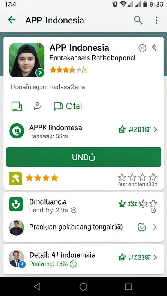 Tampilan awal yang memukau dan menawan.