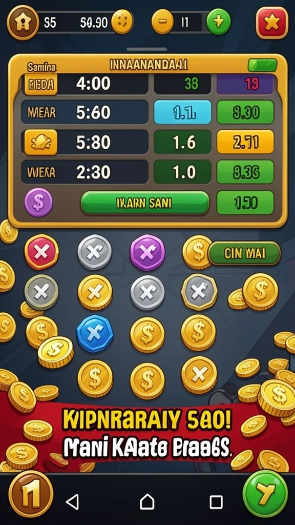 Tampilan awal game yang menarik dan memikat.