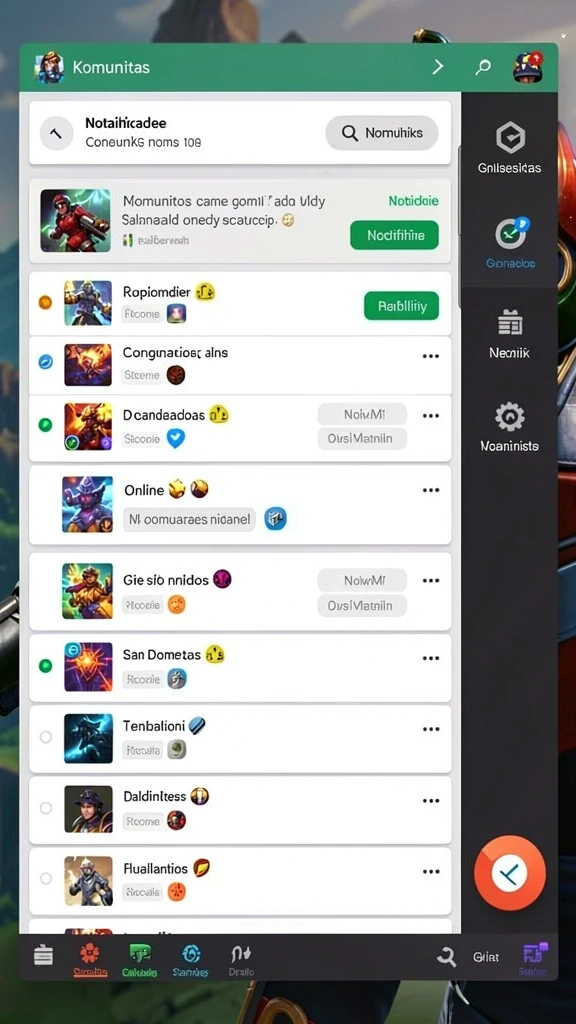 Fitur multiplayer yang memungkinkan bermain bersama teman.