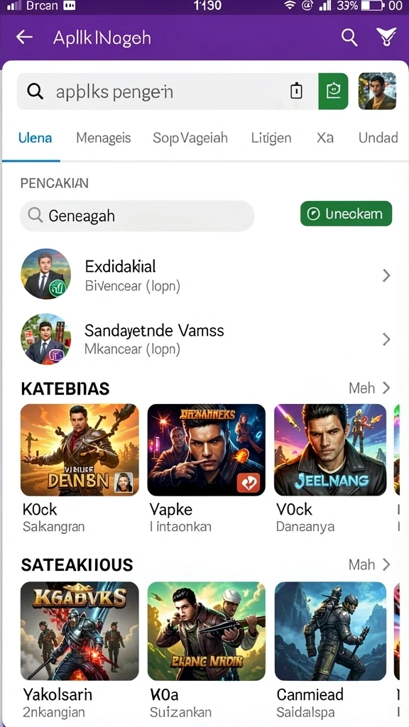 Tampilan antarmuka yang menarik dan mudah dinavigasi.