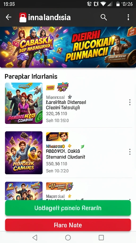 Mode permainan yang beragam dan menarik.