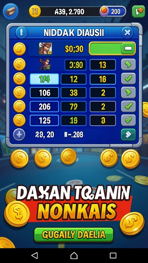 Tangkapan layar menampilkan grafis yang memukau dari ZARA4D.