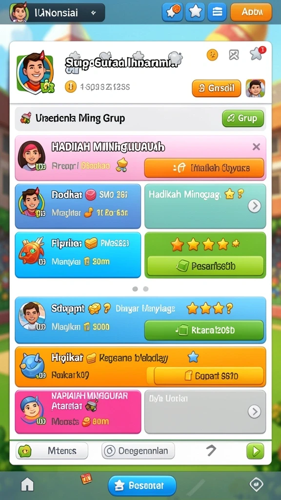 Berinteraksi dengan pemain lain dalam mode multiplayer yang seru.